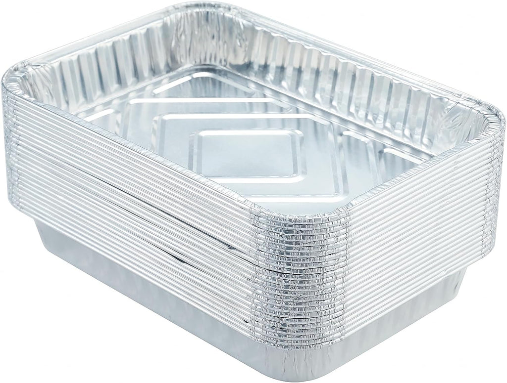 9" Pie Pans (10pack) - Disposable Aluminum Foil Pie Tins,Heavy-duty, Baking Tin Plates, Standard Size