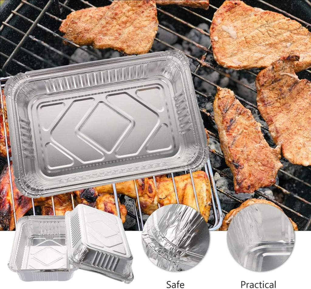 9" Pie Pans (10pack) - Disposable Aluminum Foil Pie Tins,Heavy-duty, Baking Tin Plates, Standard Size
