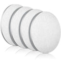 4 Pcs 1/8" X 4" Aluminum Disc Round Aluminum Sheets and Plates, 6061