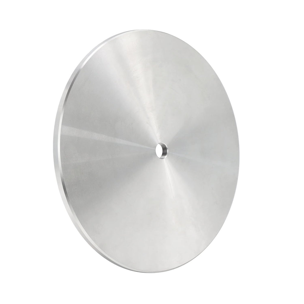 8’’ x 1/2’’ Aluminum Disc, Lapping Plate for Flat Abrasive Wheels, Aluminum Backer Pad Used on Slant Lap Polishing Machine-1 Pack