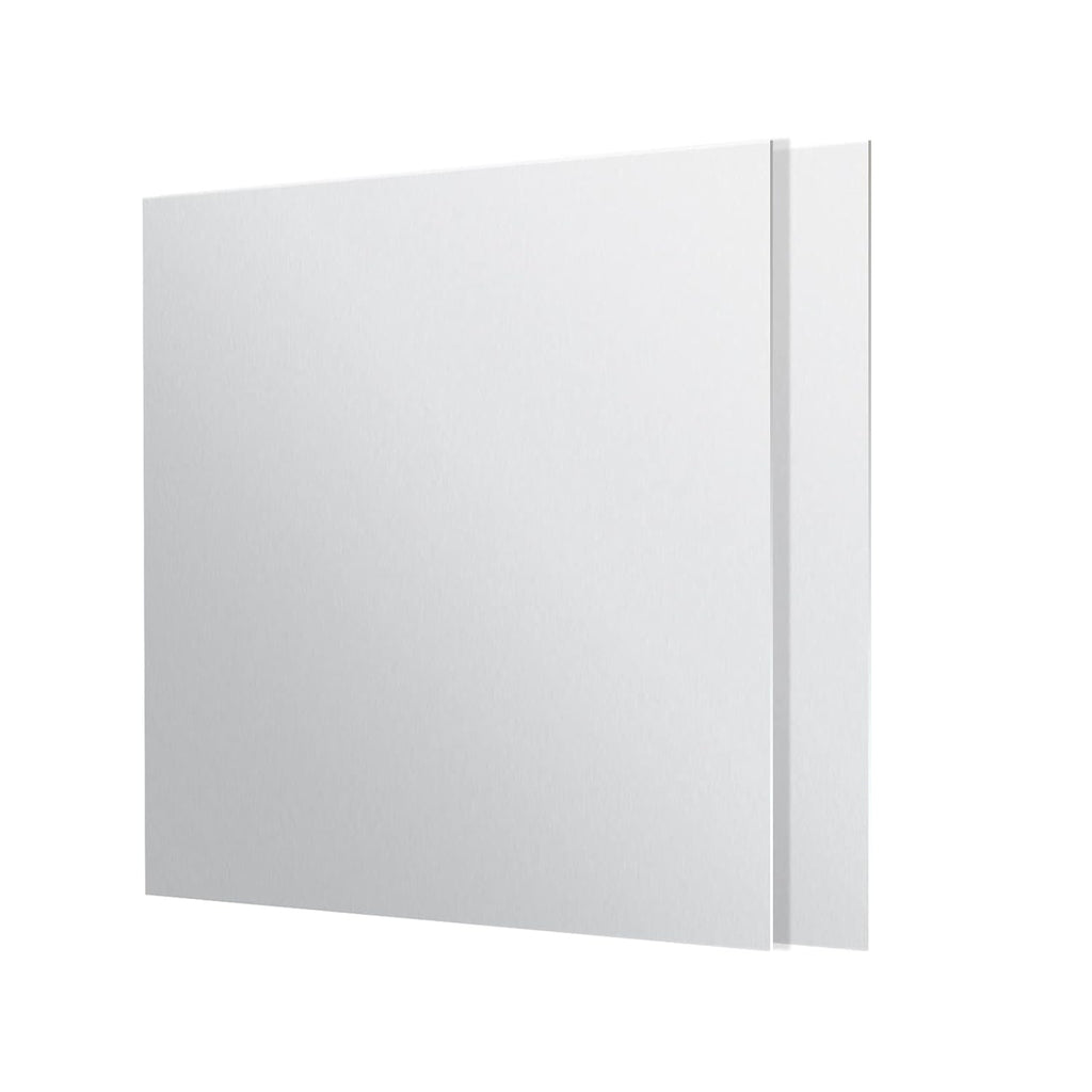 2 Pieces 6061 T651 Aluminum Sheet Metal 6X 6x0.02(24Gauge) Inch Rectangle Metal Plate, 0.5mm Aluminum Sheet, Plate for Crafting, Industry