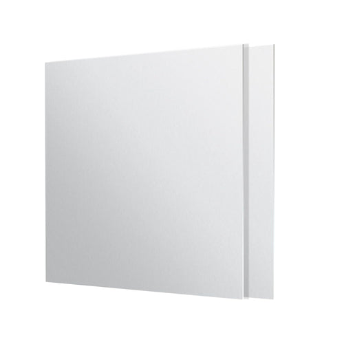 2 Pieces 6061 T651 Aluminum Sheet Metal 6X 6x0.02(24Gauge) Inch Rectangle Metal Plate, 0.5mm Aluminum Sheet, Plate for Crafting, Industry