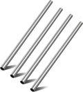 4 Pack 1" OD 304 Stainless Steel Pipe,20 Inch Length Thickened Metal Tubing,1.5mm Wall Thickness,1 Inch Stainless Steel Tube (4, 20 inch)
